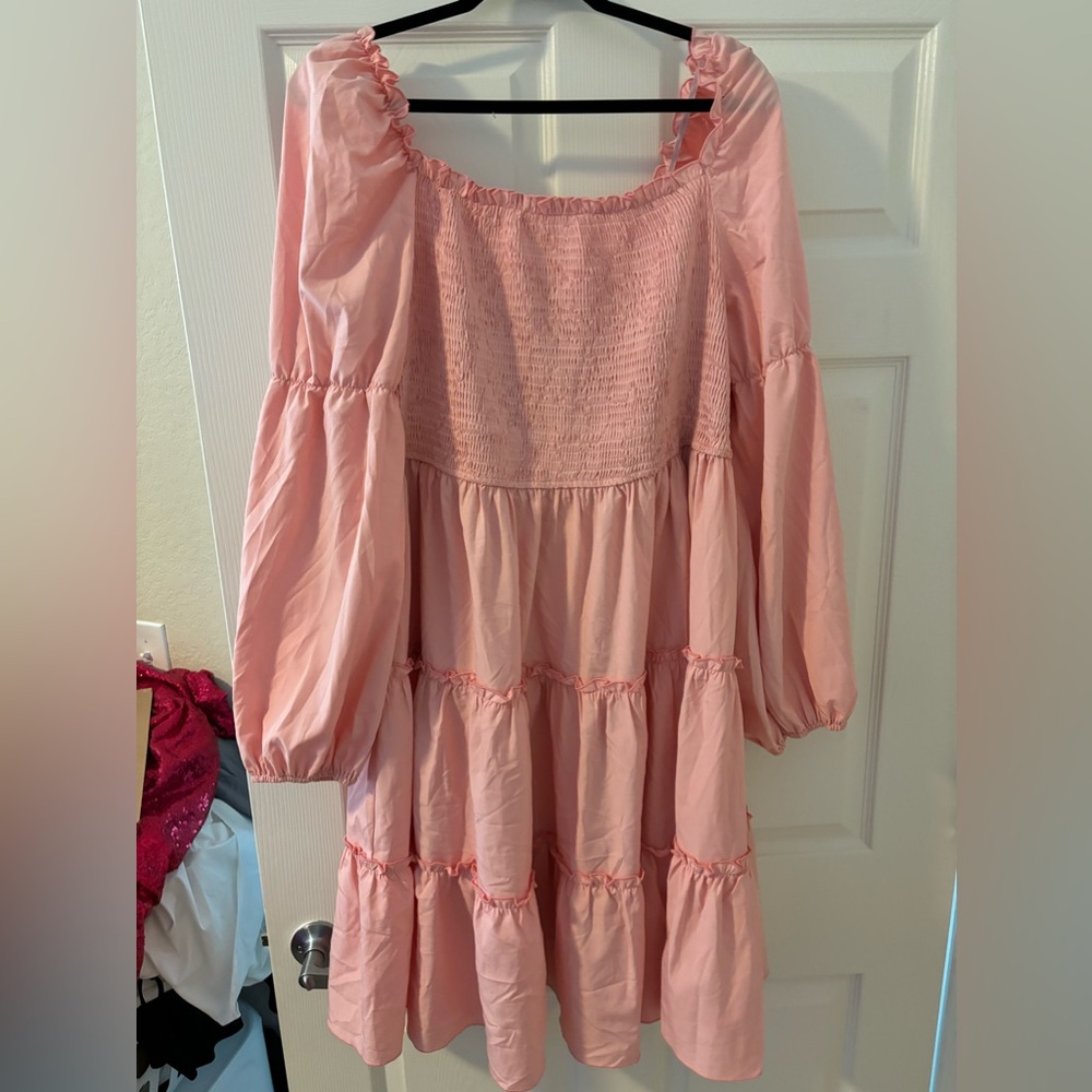 Shein Curve Pink Dress